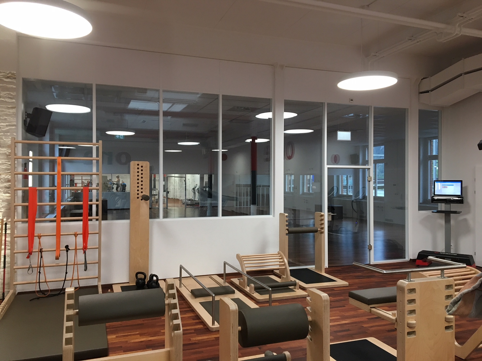 Fabrikhalle Fitness Center reconstruction in Altdorf, Switzerland
