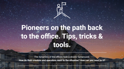 Webinar recording | Pioneers on the path back to the office. Tips, tricks & tools