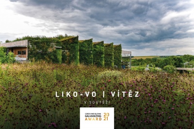 Living hall LIKO-Vo won the Czech and Slovak Galvanizing Award 2021