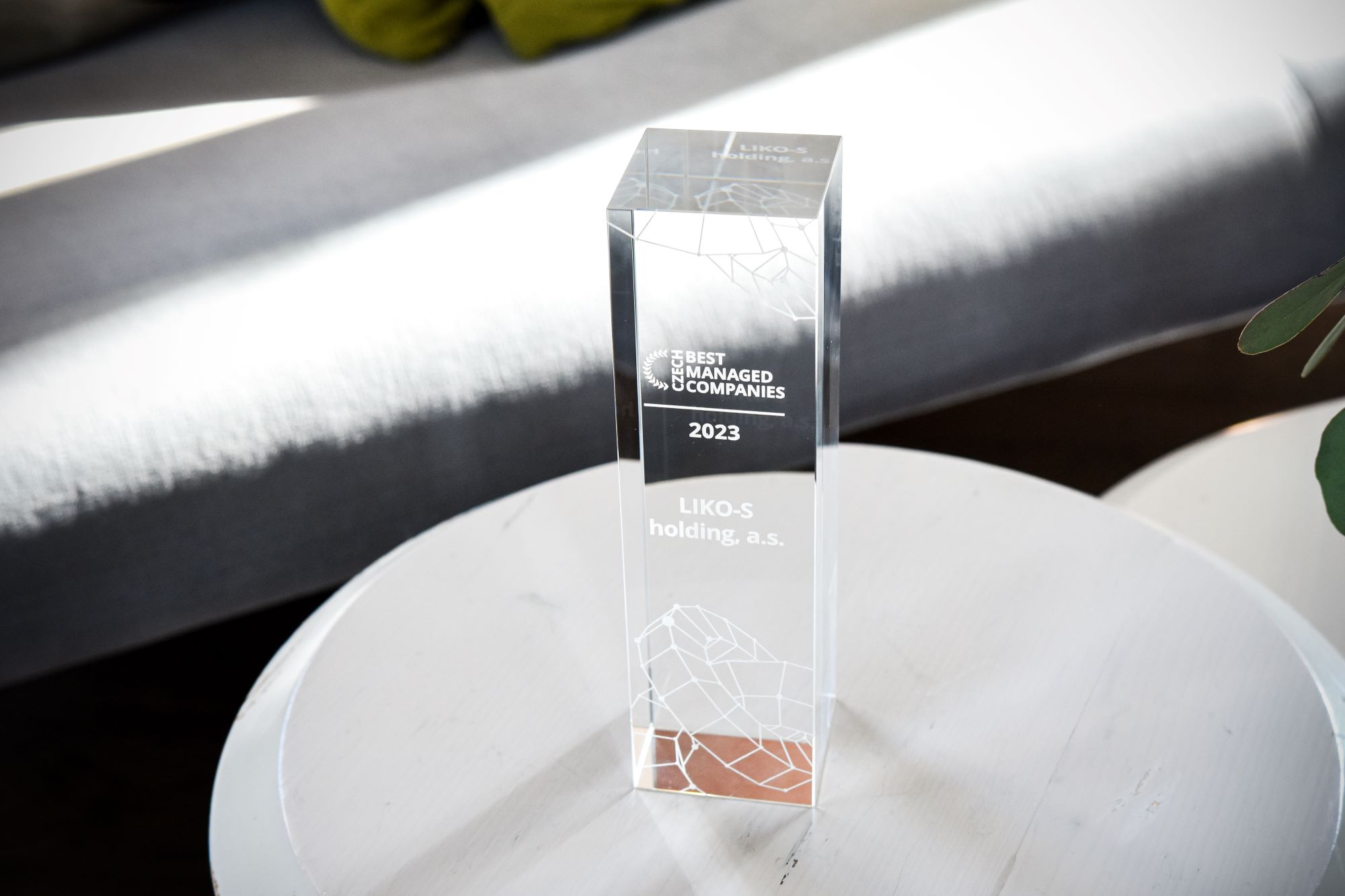 A Deloitte Legjobb Menedzselt Vállalat díja a Cseh Köztársaság legjobban irányított vállalatának